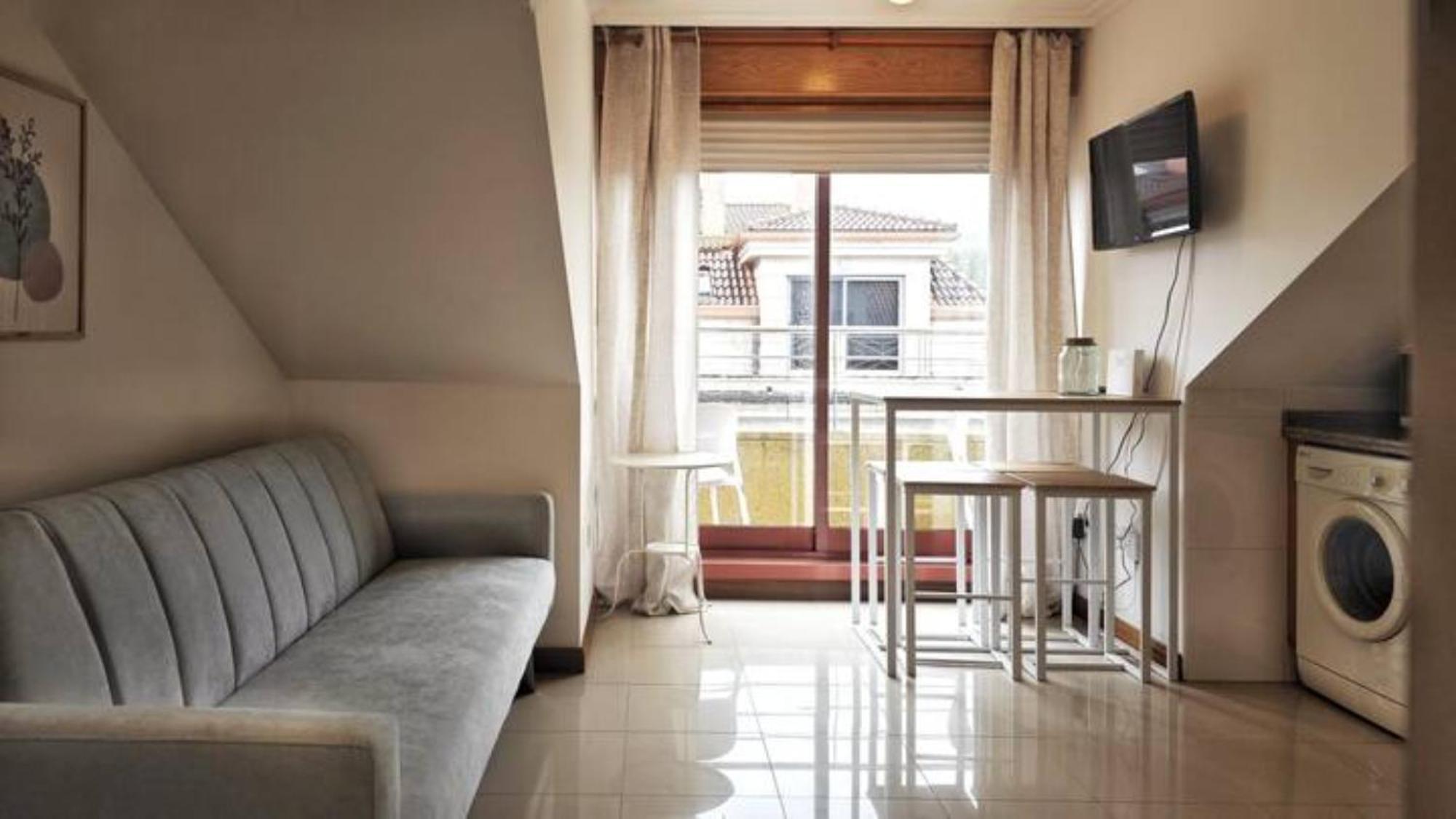 Apartament Desconectaengalicia Atico Terraza Playa Panadeira Sanxenxo Zewnętrze zdjęcie