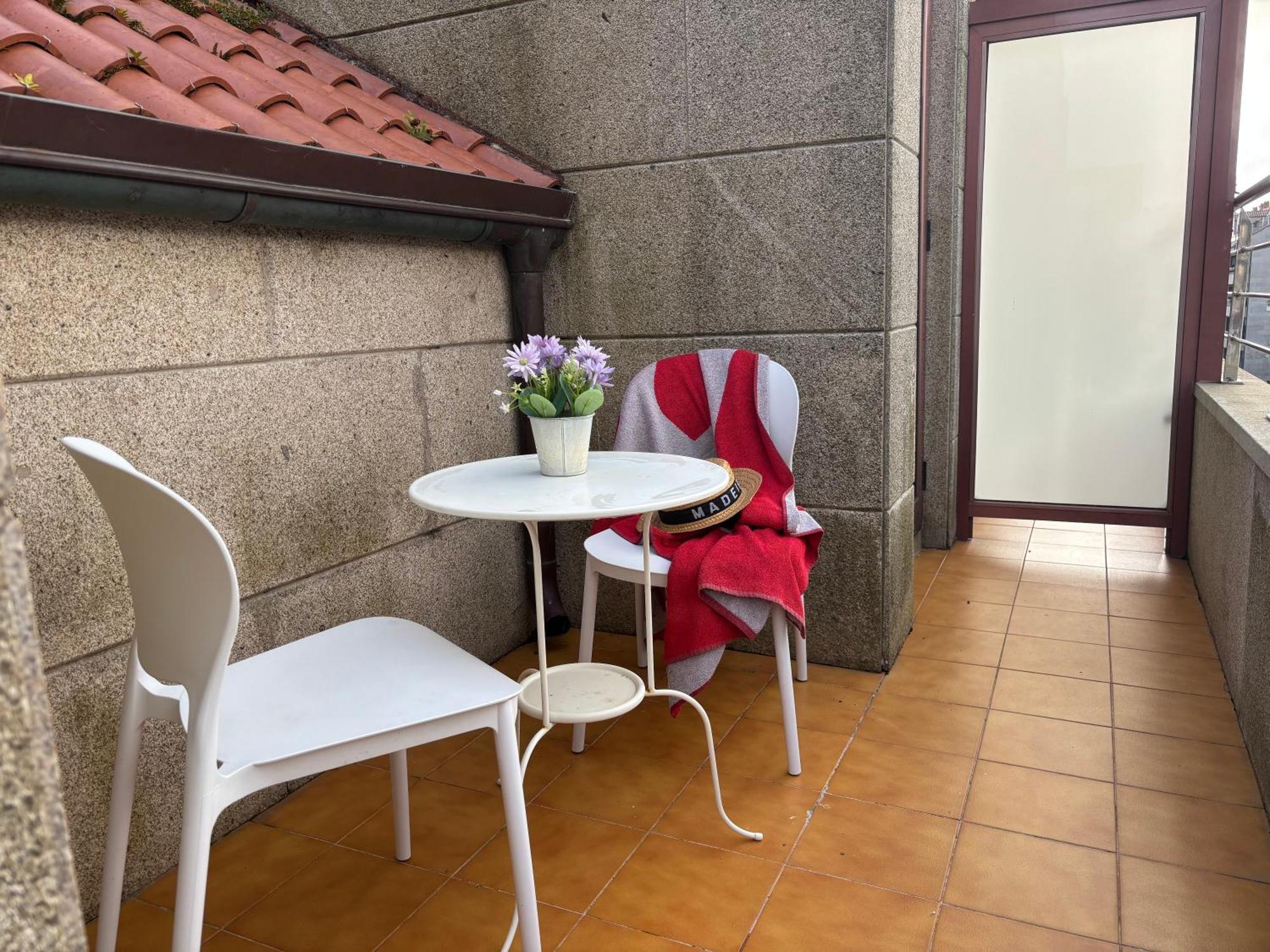Apartament Desconectaengalicia Atico Terraza Playa Panadeira Sanxenxo Zewnętrze zdjęcie